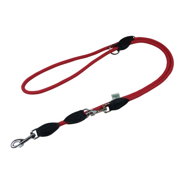 Dogogo verstelbare touw lijn 12mm breedte, rood